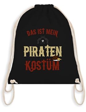 Karneval & Fasching - Das ist mein Piraten Kostüm - Turnbeutel I Gym Bag