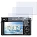 Produktbild 3 x Displayschutzfolie klar/wie unsichtbar für Panasonic Lumix DMC-TZ101