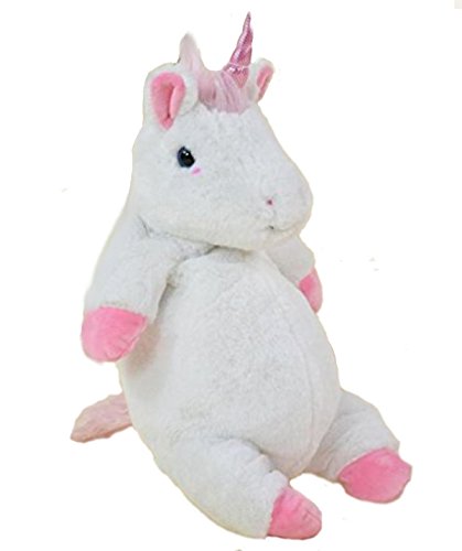 Preisvergleich Produktbild K Plüschrucksack Einhorn [weiß, 38cm]