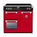 Produktbild STOVES Richmond 90Ei, Elektroherd mit Induktionskochfelder, EEK: A, 54 Liter, Rot (Backofen), Schwarz (Kochfeld)
