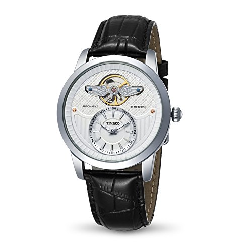 Time100 Armee-Serien Armbanduhr Herrenuhr Mechanical Uhr Leder #W70052G.02A Time100 Armee-Serien Armbanduhr Herrenuhr Mechanical Uhr Leder #W70052G.02A