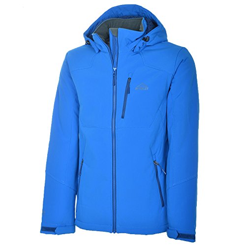 McKINLEY Tura Herren Softshelljacke Jacke Softshell Funktionsjacke Blue Royal, Gre:XXL