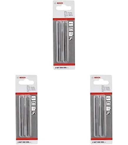 6x Bosch HSS Wendemesser – Ersatzhobelmesser Für Bosch SHO 160, Made In Germany