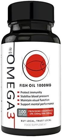 GBSci Omega 3 Fish Oil 1000mg High Strength EPA &amp; DHA