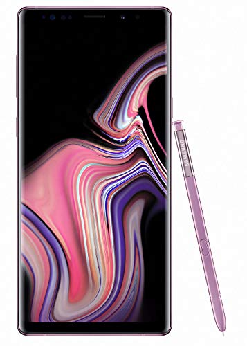 Samsung Galaxy Note9 SM-N960F 6.4" Hybrid Dual SIM 4G 8GB 512GB 4000mAh Lavender - Smartphones (16.3 cm (6.4"), 512 GB, 12 MP, Android, 8.1, Lavender)