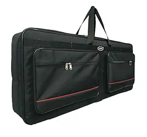 Malav PSR-I455 Keyboard Heavy Duty thick Padded Cover Carry Bag with Shoulder Straps & Waist Belt