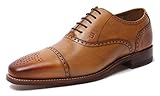 church schuhe münchen Schnürhalbschuhe Gordon & Bros Lucquin 2830 Herren Businessschuhe, Schnürhalbschuhe, Anzugsschuhe, Derby Goodyear Leder Braun (tan), EU 41