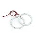 Produktbild 80mm Weiß 24 SMD LEDs Angel Eyes Halo-Ring 2 Stück