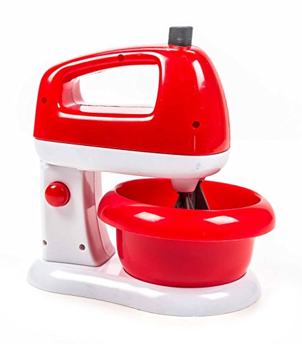 Preisvergleich Produktbild Eddy Toys Küchenmaschine / Mixer, Mixer dreht, Betriebsleuchte aktiv, Kippfunktion, Schüssel entnehmbar, Batteriebetrieb, Größe ca. 18 x 19,5 x 13 cm