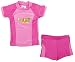 Girls Baby 2 Piece Chillin Crocodile Sunsafe Top & Shorts Set sizes from 6 to 24 Months