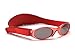 Baby Banz Baby's ABBRE Oval Sunglasses, Red