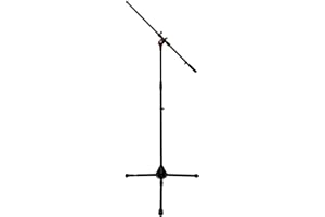 TEK AUDIO Professional Microphone Stand with Boom all Metal