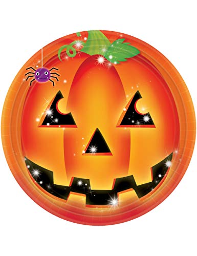 Preisvergleich Produktbild Amscan International 23 cm Kürbisse Pappteller