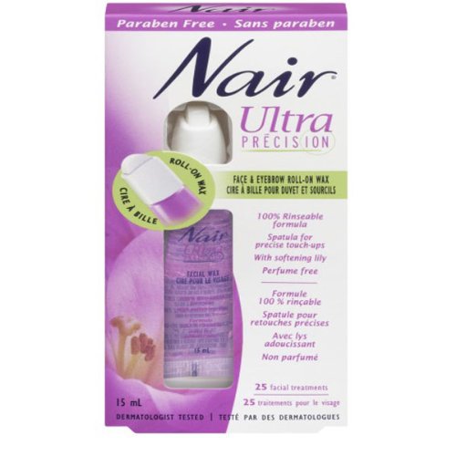 Nair Ultra Precision Face and Eyebrow Wax Roll -15 ml.(facial treatments 25)