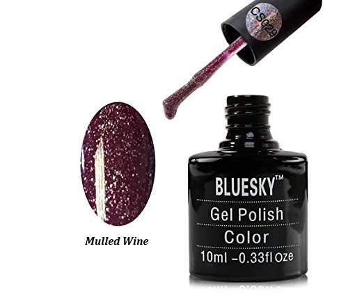 Bluesky UV/LED Gel Nail Polish, Mulled Wine 10 ml