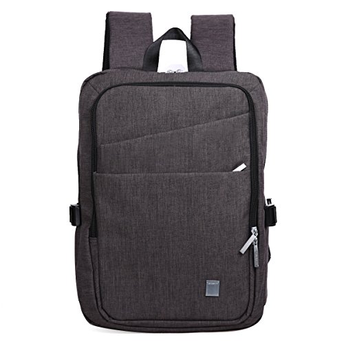 Eshow Nylon Laptop Rucksack Backpack Schulrucksack Laptoprucksack für 13" 13.3" 14" Laptop Notebook Computer Arbeit Campus Studenten