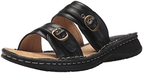 Adtec Women's 8661 Slide Sandal, Black, 7 Medium US