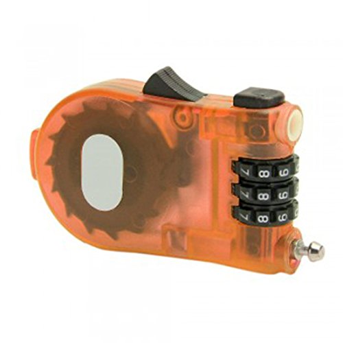 Preisvergleich Produktbild joyliveCY CY-Buity Fahrrad Kabel Helm Gepäck Kunststoff Zahlenschloss Sicherheit