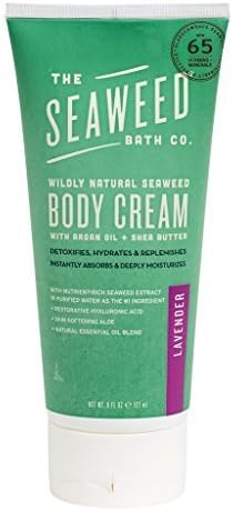 The Seaweed Bath Co., Body Cream with Argan Oil and Kukui Oil, Lavender Scent, 6 fl oz (177 ml) by Seaweed Bath Co.