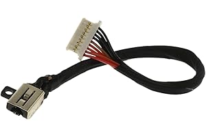 LPUK Câble d'alimentation CC compatible avec Dell XPS 7590, 7591, P83F, P83F001 p/n: 048JWV, CN-048JWV