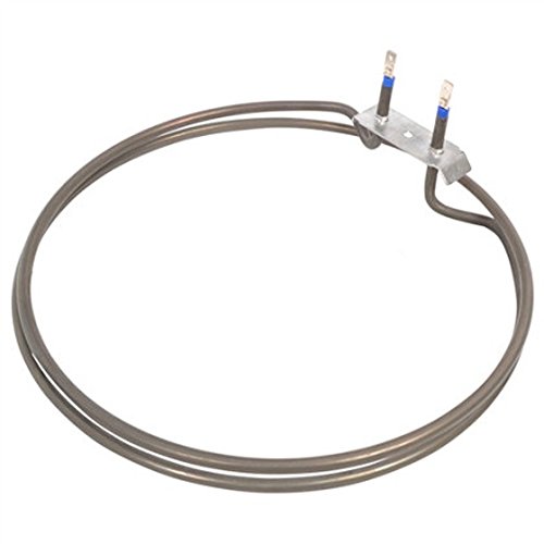 Spares2goCircular Fan Element for General Electric S130E Oven/Cooker (2500 Watt)