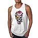 Produktbild JKLEUTRW Sleeveless Herren Sport, Mode Männer Atmungsaktives Bodybuilding Shirt Fitness Sportshirt Lose T Shirt Print Weste Volltonfarbe Tanktop Yoga Tops Passform Vests Blusen