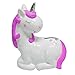 Produktbild licorne Einhorn Spardose allongée violett