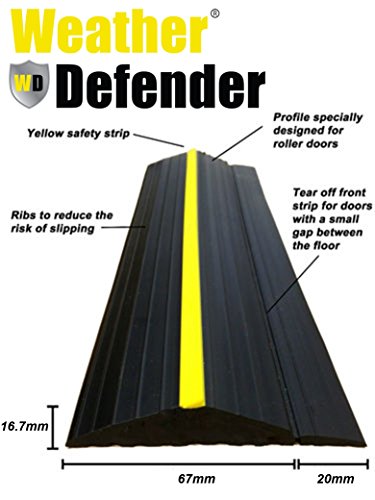 Weather Defender Premium Joint De Porte De Garage Avec Adhésif (2.9m)