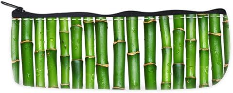 Bamboo Fence Funny Pen Bag Coin Bag Makeup Bag School Pencil Case