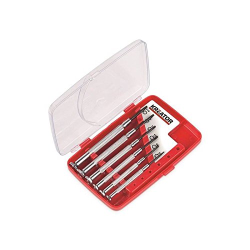 KREATOR KRT411003 - Destornillador de precisión set torx