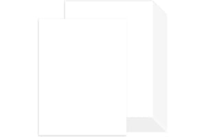 100 Blatt weißes Kartonpapier A4, Goefun Weißer Dickes Papier A4 zum Drucken 250g/m², Weißes Druckerpapier für Einladungen, Menükarten, Hochzeit, DIY-Karten