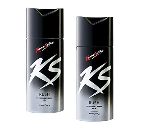 KamaSutra Deodorant Body Spray For Men, 150 ml - (Rush-Rush) Pack of 2 RS.295 (30.00% Off) - Amazon KamaSutra Deodorant Body Spray For Men, 150 ml - (Rush-Rush) Pack of 2 RS.295 (30.00% Off) - Amazon