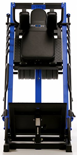 MAXXUS® 2in1 Beinpresse und Hackenschmidt Maschine. Extrem massive Stahlrahmenkonstruktion. Eine Beinpresse in solider Qualität für anspruchsvolle Sportler. - 8