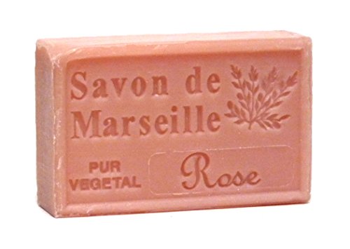 100% Naturseifen: Lavendelseife & Rosenseife & Maiglöckchenseife, 3-teiliges Seifenset (Savon de Marseille) - 6