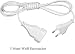 Produktbild Verlängerungskabel 1,5m 3m 5m 10m Eurostecker Kabel Verlängerung Stromkabel IP20 (5 m - Weiß, Eurostecker)