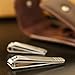Nail Clippers Set of 2 Stainless Steel for Both Male and Female Including a Bonus Storage Wallet and Nail Block by Bodest - Wide Opening and Sharp Blades For Fingernails & Toenails.