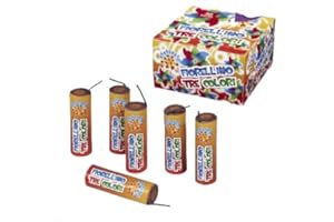 Zeus Party FIORELLINO Tre Colori TROTTOLA da Bambini per Capodanno