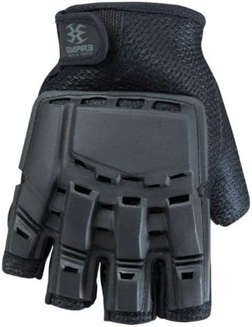 BT 32189 Empire Glove- Hard Back Fingerless Black Small, Medium by Empire Battle Tested