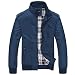 Produktbild Luckycat Herren Baseball Jacke wasserdichte Herrenjacke Mit Kapuze Windbreaker Windjacke Jacket Full Zip mit Winddicht Jacken für Outdoor Camping Bergsteigen Wander