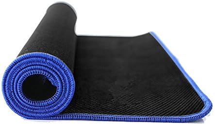 MALLCROWN Extended Mouse and Keyboard Pad, Water Resistant Mouse Mat with Non-Slip Rubber Base Support for Computer/ Notebook/ PC (Blue)