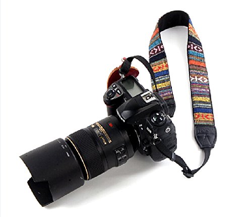 ZeWoo Kameragurt – N0101 / Retro Aztec Tribal Streifen – für alle SLR DSLR Digitalkamera Schultergurt Neck Strap - 3