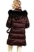 Sweet Mommy Waist Bow Fur Hood Down Maternity and Babywearing Mother Coat LLBR