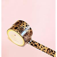 Animal Leopard Print Washi Tape for Planning • Planer und Organizer • Scrapbooking • Deko • Office • Party Supplies • Gift Wrapping • Colorful Decorative • Masking Tapes • DIY (15mm breit - 10 Meter)