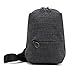 Produktbild Junecat Retro Männer Brusttasche beiläufige Schulter-Umhängetasche Outdoor Sport Oxford-wasserdichte Tasche Pouch