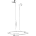 Sennheiser CX 80U – Écouteurs intra-auriculaires filaires, connexion USB-C, télécommande intelligente à un bouton avec microphone intégrée, écouteurs fermés pour une réduction passive du bruit – blanc