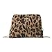 Produktbild TianWlio Frauen Handtasche Leopard Kleine Tasche Wilde Plüsch Herbst Mode Schulter Kuriertasche Braun