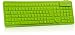 Produktbild Speedlink Rugg flexible Silikon Tastatur (geräuscharme Tasten, aufrollbar, spritzwassergeschützt, USB) grün