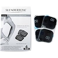 Slendertone 0715-0300 - Electrodos de repuesto para los brazos para mujer