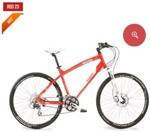 BICICLETTA TRK KLASS BIKE RED 23 21 VELOCITA' RIGIDA : Amazon.it: Sport e  tempo libero