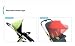[Manito] New Twin Sunshade / Sunshade for Twin Baby stroller, Pushchair, and Car Seat, Wide Sunblock, UV Cut, Universal and easy installing (Black)